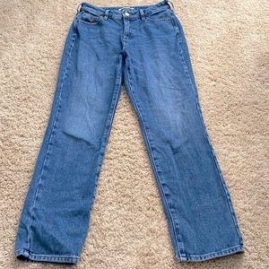 Pacsun dark blue mom jeans